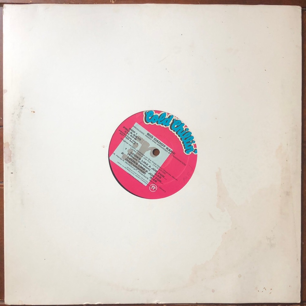 Big Daddy Kane Looks Like A Job For... Vinyl Lp '93